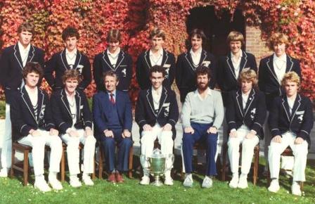 Boys 1st Cricket XI, 1982 APS Premiers.
